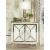 Lupin 2-door Mirrored Accent Cabinet with Acrylic Legs