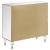Lupin 2-door Mirrored Accent Cabinet with Acrylic Legs