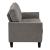 Aliana Polyester Loveseat