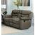 Discus Fabric Double Reclining Loveseat w/Console
