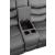 Discus Fabric Double Reclining Loveseat w/Console