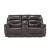 Lance Leather/Leatherette Power Double Reclining Loveseat