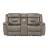 Danio Leather/Bi-Cast Vinyl Power Double Reclining Loveseat