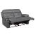 Lambent Leather/Bi-Cast Vinyl Double Reclining Loveseat