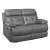 Lambent Leather/Bi-Cast Vinyl Double Reclining Loveseat
