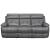 Lambent Leather/Bi-Cast Vinyl Double Reclining Sofa