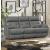 Lambent Leather/Bi-Cast Vinyl Double Reclining Sofa
