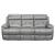 Lambent Leather/Bi-Cast Vinyl Double Reclining Sofa