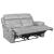 Lambent Leather/Bi-Cast Vinyl Double Reclining Loveseat