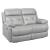 Lambent Leather/Bi-Cast Vinyl Double Reclining Loveseat