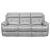 Lambent Leather/Bi-Cast Vinyl Double Reclining Sofa
