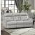 Lambent Leather/Bi-Cast Vinyl Double Reclining Sofa