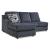 Albar Place 2-Piece Polyester U-Shaped Sectional Sofa w/Right Arm Chaise Facing