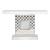 Claire Checkerboard Square Base Console Table