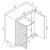 Belinda 2-door Accent Cabinet