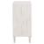 Clarkia Accent Cabinet with Floral Carved Door