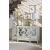 McKellen 4-door Wood Veneer Accent Cabinet with Mirrored Doors