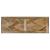 Quince Wood/Metal Console Table with Open Shelf