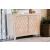 Eberto 2-door Geometric Wood Accent Cabinet