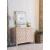 Eberto 2-door Geometric Wood Accent Cabinet