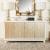 Voula 4-door Wood Veneer Accent Cabinet