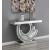 Imogen Multi-Dimensional Rectangular Mirrored Console Table