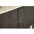 Ixora 2-door Accent Cabinet White Washed and Black