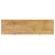 Draco Wood Console Table with Hand Carved Drawers & Stainless Steel Frame