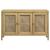 Zamora 3-Door Wood/Cane Accent Cabinet