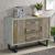 Abelardo 3-drawer Wood Veneer Accent Cabinet