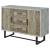 Abelardo 3-drawer Wood Veneer Accent Cabinet