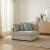 Mila L-Shaped Chenille 4‑Piece Modular Sectional