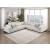 Tinley Microfiber 4‑Piece Double Chaise Modular Sofa