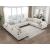 Tinley Microfiber Modular Loveseat
