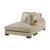 Tinley U-Shaped Microfiber 6‑Piece Modular Sectional with RAF Chaise