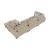 Tinley Microfiber 3‑Piece Modular Sofa Chaise
