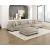 Tinley Microfiber 3‑Piece Modular Sofa Chaise