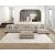 Tinley Microfiber 4‑Piece Double Chaise Modular Sofa