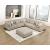 Tinley U-Shaped Microfiber 6‑Piece Modular Sectional with RAF Chaise