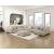 Tinley U-Shaped Microfiber 6‑Piece Modular Sectional with RAF Chaise
