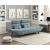 Quonsett Chenille Sofa with Power Adjustable Seat Depth & Manual Adjustable Headrests