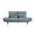 Quonsett Chenille Sofa with Power Adjustable Seat Depth & Manual Adjustable Headrests
