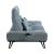 Quonsett Chenille Sofa with Power Adjustable Seat Depth & Manual Adjustable Headrests