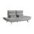Quonsett Chenille Sofa with Power Adjustable Seat Depth & Manual Adjustable Headrests