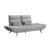 Quonsett Chenille Sofa with Power Adjustable Seat Depth & Manual Adjustable Headrests