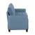 Garren Polyester Modular Loveseat