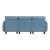 Garren Polyester Modular Living Room Set