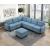 Garren Polyester Modular Loveseat