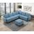 Garren Polyester Modular Loveseat