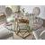Love Joy Bliss Glass/Metal Round Table